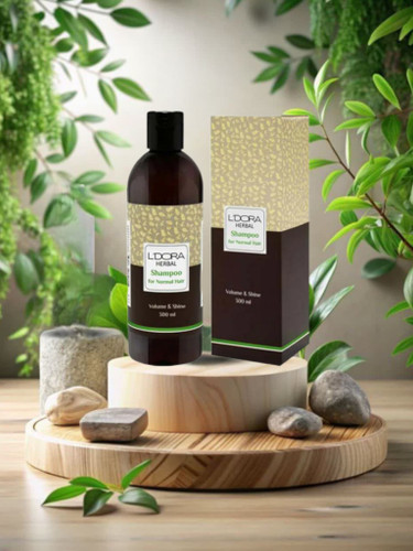 شامپوگیاهی مناسب موهای معمولی لدورا هربال 300 میلیلیتر
