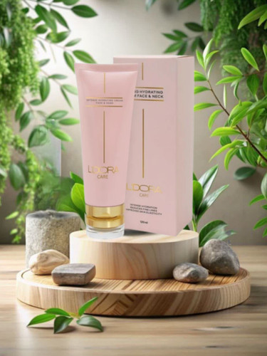 کرم آبرسان لدورا؛ رطوبترسانی عمیق با فرمول گیاهی برای پوستهای خشک و حساس