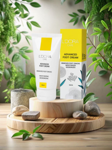 کرم چندمنظوره ترک پا لدورا 100 گرمی