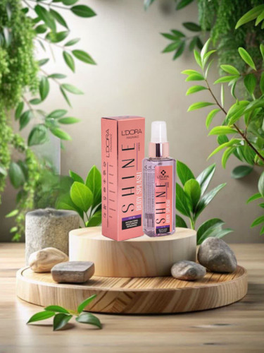 اسپری خوشبوکننده بدن مدل Shine لدورا فرگرنس 120 میلی لیتر