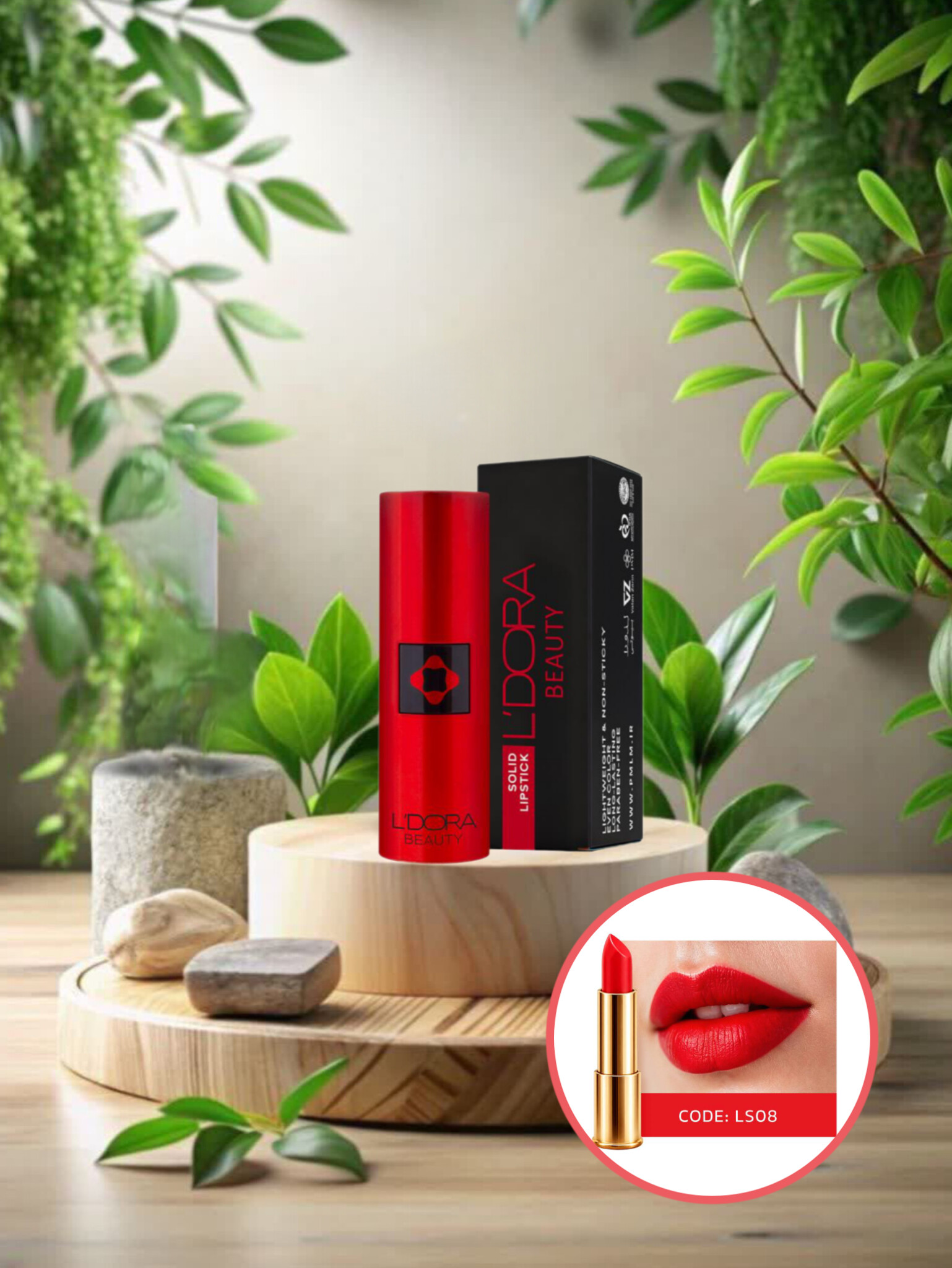 رژلب جامد LS 08