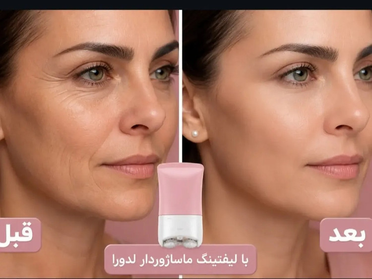 کرم لیفتینگ صورت و گردن ماساژور دار جوان ساز 100 میلی لیتر